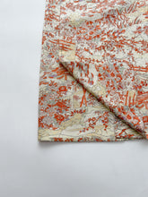 画像をギャラリービューアに読み込む, 屏風に花鳥模様総葉地紋