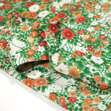 画像をギャラリービューアに読み込む, 総草花に葉模様【シュッケニ】