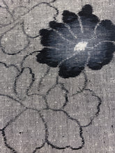 画像をギャラリービューアに読み込む, 花模様織り出し手織り真綿紬【M】
