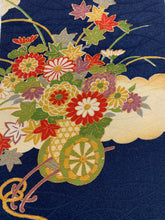 画像をギャラリービューアに読み込む, 雲に花車模様総地紋【シュッケニ】