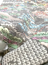 画像をギャラリービューアに読み込む, 茶屋辻模様手織り紬着物【L】