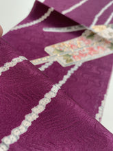 画像をギャラリービューアに読み込む, 扇に草花模様総流水地紋【シュッケニ】