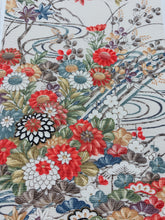 画像をギャラリービューアに読み込む, 流水に草花模様【シュッケニ】