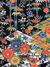 画像をギャラリービューアに読み込む, 松皮菱に松竹梅模様【シュッケニ】