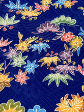 画像をギャラリービューアに読み込む, 扇に草花模様総波地紋【タックタイプ】