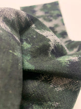 画像をギャラリービューアに読み込む, 森林模様織り出し手織り真綿紬着物【M】
