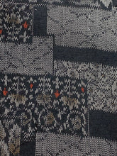 画像をギャラリービューアに読み込む, 色紙に家屋風景模様織り出し西陣紬【シュッケニ】