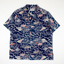 画像をギャラリービューアに読み込む, 草花に抽象模様【M】
