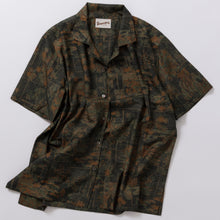 画像をギャラリービューアに読み込む, 色紙に草花模様【M】