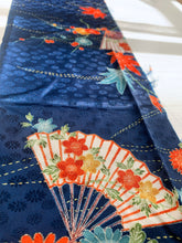 画像をギャラリービューアに読み込む, 総草花模様に小花地紋【タックタイプ】【化繊】