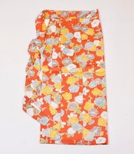 画像をギャラリービューアに読み込む, 梅に万寿草模様【シュッケニ】