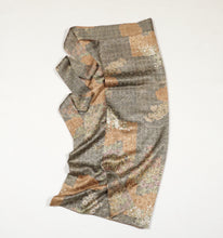 画像をギャラリービューアに読み込む, 雲に秋草模様総楓地紋【シュッケニ】