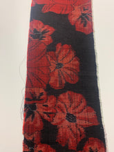 画像をギャラリービューアに読み込む, 手織り節紬・洋花模様【シュッケニ】