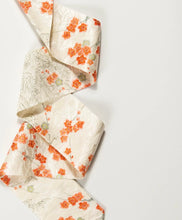 画像をギャラリービューアに読み込む, 流水に枝梅・屋敷風景模様総扇地紋【短】①