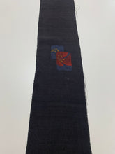 画像をギャラリービューアに読み込む, 色紙に花模様織り出し手織り紬着物【L】