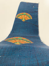 画像をギャラリービューアに読み込む, 抽象孔雀模様手織り節紬【L】