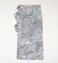 画像をギャラリービューアに読み込む, 屋敷に松竹梅模様【シュッケニ】【化繊】