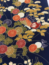 画像をギャラリービューアに読み込む, 蝶に菊・萩模様【シュッケニ】