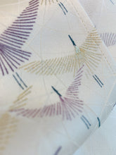 画像をギャラリービューアに読み込む, 抽象鳥模様総地紋【長】