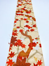 画像をギャラリービューアに読み込む, 梅に紅葉・疋田模様総流水地紋【タックタイプ】