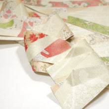 画像をギャラリービューアに読み込む, 熨斗に花模様に草葉地紋【シュッケニ】