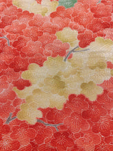 画像をギャラリービューアに読み込む, 流水地紋に梅尽くし模様【シュッケニ】