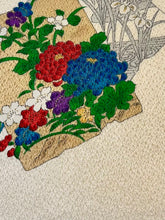 画像をギャラリービューアに読み込む, 破れ色紙に草花模様総霧地紋【ギャザータイプ】