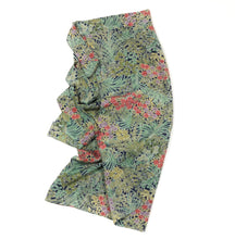 画像をギャラリービューアに読み込む, 白淵の草花模様【シュッケニ】