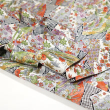 画像をギャラリービューアに読み込む, 扇地紙絵模様【シュッケニ】