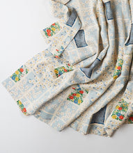 画像をギャラリービューアに読み込む, 変わり格子に四季の花々【タックタイプ】