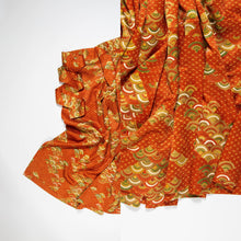 画像をギャラリービューアに読み込む, 青海波に金彩模様総地紋【タックタイプ】