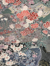 画像をギャラリービューアに読み込む, 流水に草花屋敷模様【シュッケニ】