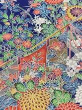 画像をギャラリービューアに読み込む, 几帳に菊・草花模様【タックタイプ】