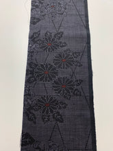 画像をギャラリービューアに読み込む, 菊模様織り出し本場泥大島紬5マルキ【L】