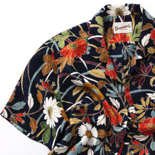 画像をギャラリービューアに読み込む, 藤地紋に総草花模様【M】