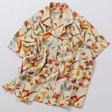 画像をギャラリービューアに読み込む, 流水に草花付け下げ総菱地紋模様【S】