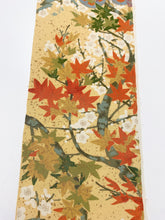 画像をギャラリービューアに読み込む, 御所車に枝梅・楓模様金彩【ギャザータイプ】