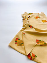 画像をギャラリービューアに読み込む, 色紙に風景模様総点地紋