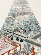 画像をギャラリービューアに読み込む, 屋敷に松竹梅模様【シュッケニ】【化繊】