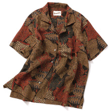 画像をギャラリービューアに読み込む, 縮緬地に誰袖に花古典柄模様【S】