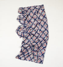 画像をギャラリービューアに読み込む, 菱に花車尽くし模様【シュッケニ】