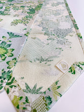 画像をギャラリービューアに読み込む, 御所車に草花模様【長】