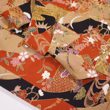 画像をギャラリービューアに読み込む, 金彩・ヱ霧に草花模様【シュッケニ】