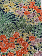 画像をギャラリービューアに読み込む, 白淵の草花模様【シュッケニ】