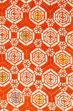 画像をギャラリービューアに読み込む, 波地紋模様に変わり亀甲【タックタイプ】