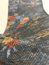 画像をギャラリービューアに読み込む, 草花模様織り出し手織り紬