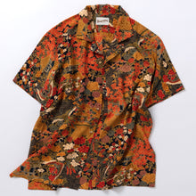 画像をギャラリービューアに読み込む, 寺院に花鳥模様【L】