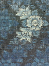 画像をギャラリービューアに読み込む, 草花模様織り出し手織り真綿紬【M】
