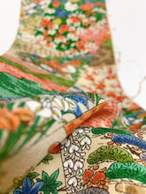 画像をギャラリービューアに読み込む, 裂取りに草花模様