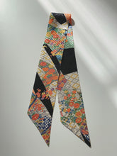 画像をギャラリービューアに読み込む, 熨斗に花古典柄総地紋模様【短】